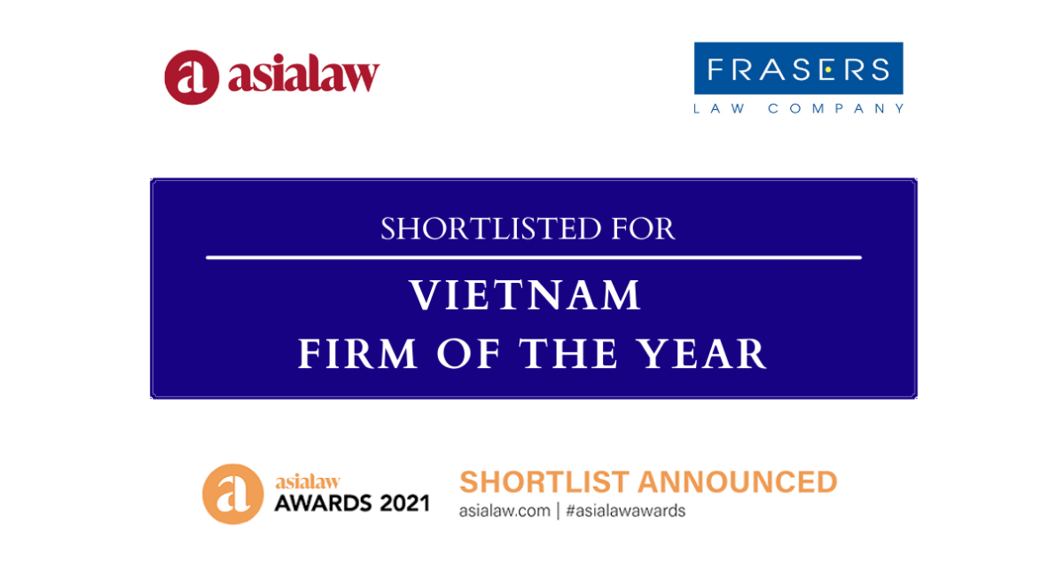 Asialaw award 2021 - Shortlisted for Vietnam Firm of the Year